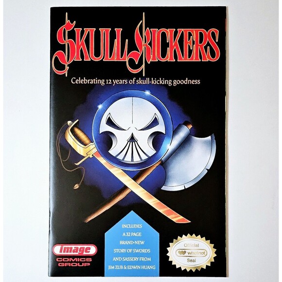 SKULLKICKERS SUPER SPECIAL #1 ONE SHOT FINAL FANTASY NES VIDEO GAME HOMAGE 2022 - Picture 6 of 7